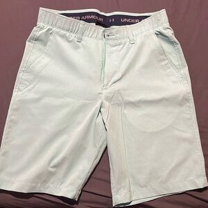 Mint UA Golf Shorts